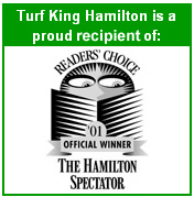 Turf King Hamilton Readers Choice Winner
